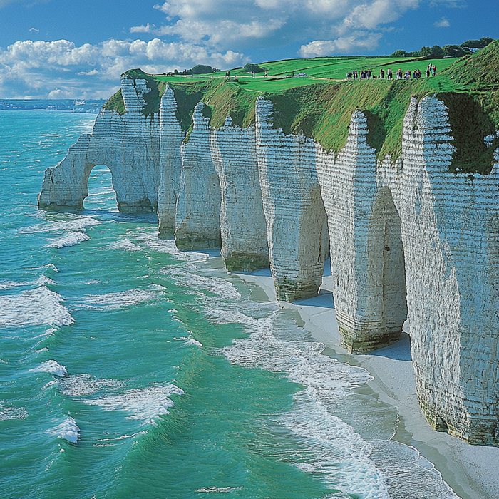 The Cliffs Of Etretat Diamond Painting