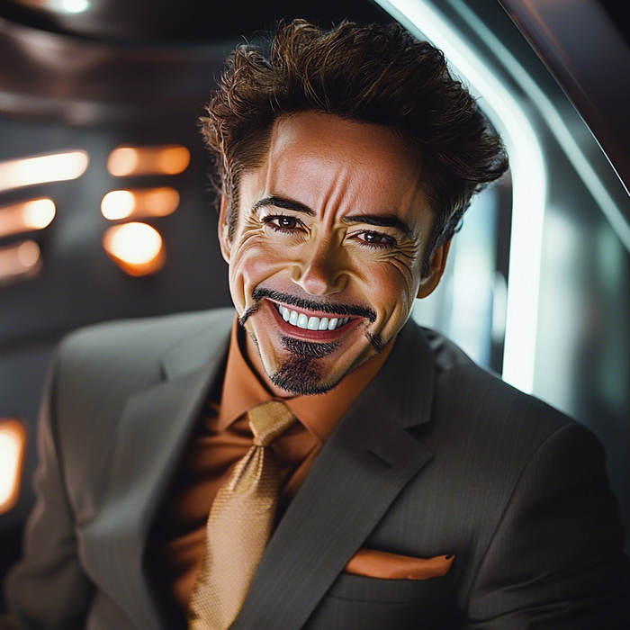 Robert Downey Jr.: The Iron Spirit Behind Tony Stark Paint By Diamonds Kits