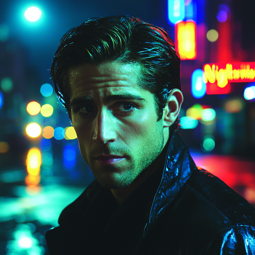 Jake Gyllenhaal: The Nightcrawler's Nocturne Paint By Diamonds