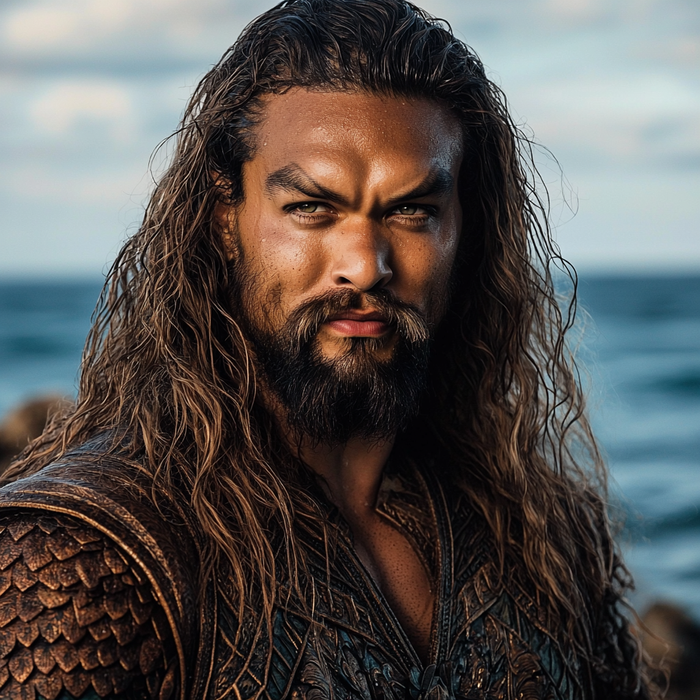 Jason Momoa: The Ocean's Warrior, Aquaman Painting Diamond Kit