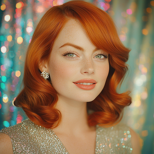 Emma Stone: Dancing Through Stardom's Whirlwind DIY Paint By Diamonds