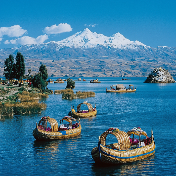 Lake Titicaca Painting Diamond Kit