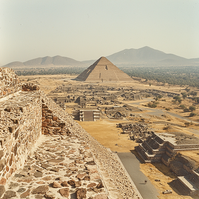 Teotihuacan Pyramids - San Juan Paint By Diamonds