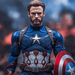 Chris Evans: Captain Of Charisma And Kindness Painting Diamond Kit