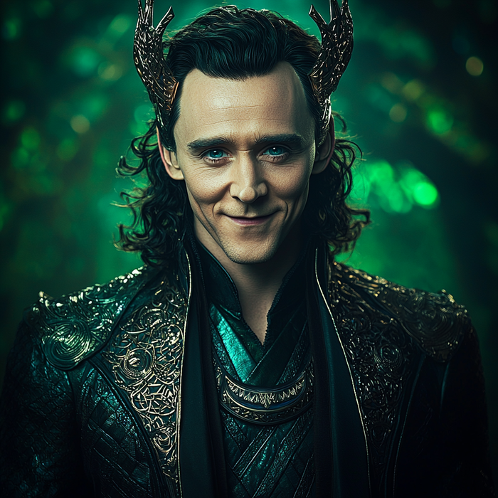 Tom Hiddleston: Embracing The Mischief Of Loki Paint By Diamonds Kits