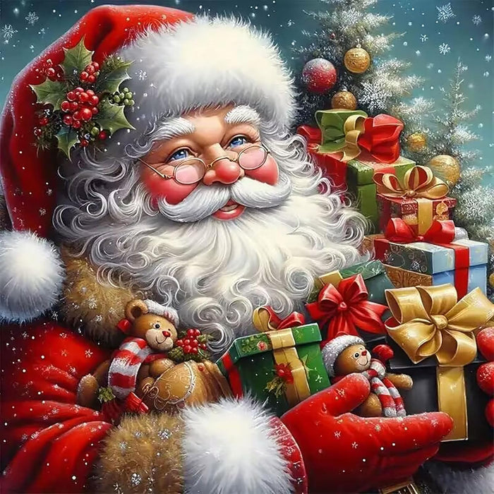 5D DIY Winter Santa Claus Diamond Painting Kit