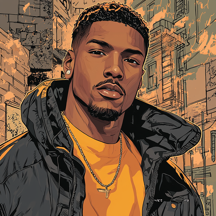 Michael B. Jordan: A Rising Phoenix Of Hollywood DIY Paint By Diamonds