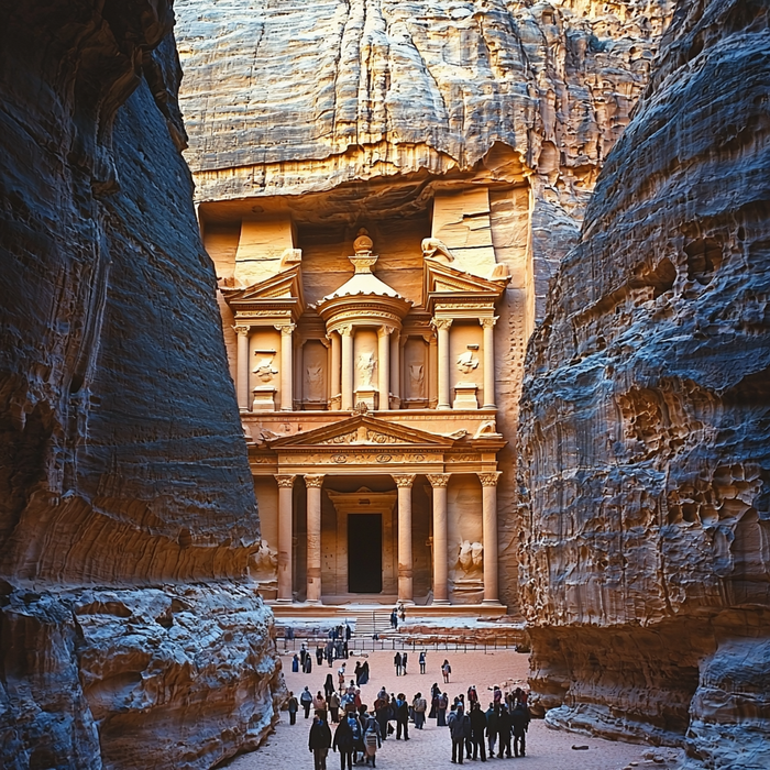 Petra, Lost City Paint By Diamonds