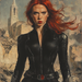 Scarlett Johansson: The Daring Enigma Behind The Black Widow Diamond Painting