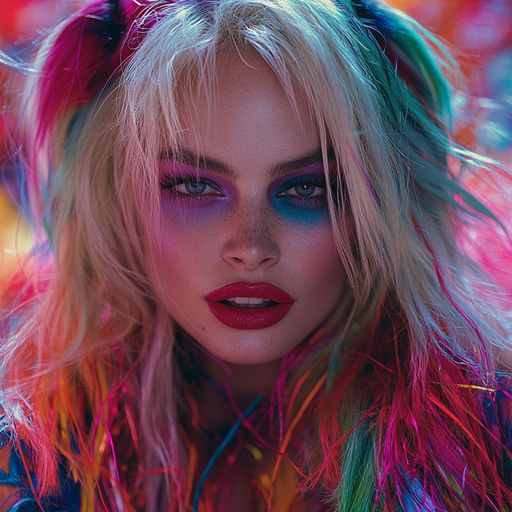 Margot Robbie: The Enigmatic Queen Of Chaos Painting By Diamonds Kit