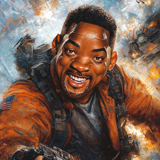 Will Smith: The Charismatic Craft Of An Entertainment Icon Painting By Diamonds Kit