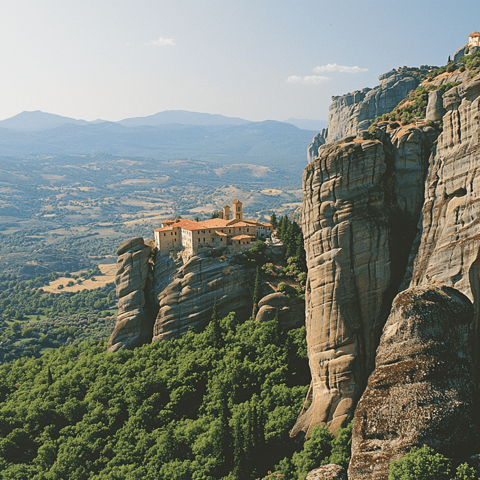 Meteora - Greece Paint By Color