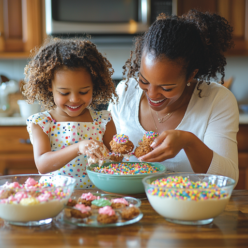 Sweet Whispers: A Day Of Homemade Treats Paint By Color