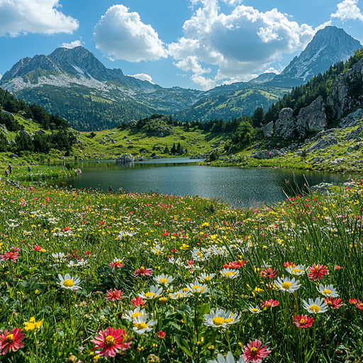 Rila Monastery Natural Park - Sofia Province Paint By Diamonds