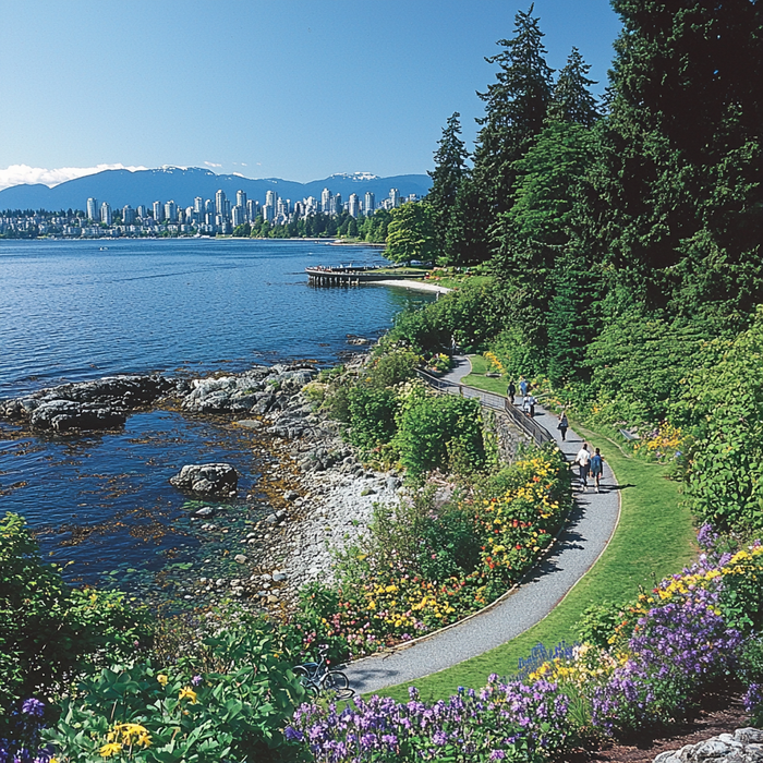 Vancouver Stanley Park Diamonded Painting Kits