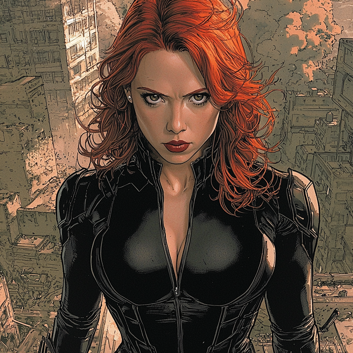 Scarlett Johansson: The Alluring Legacy Of Black Widow Diamonded Painting Kits