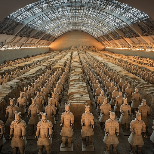 The Terracotta Army - Xi'an Diamonded Painting Kits