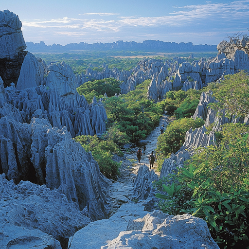 Tsingy De Bemaraha Paint By Color