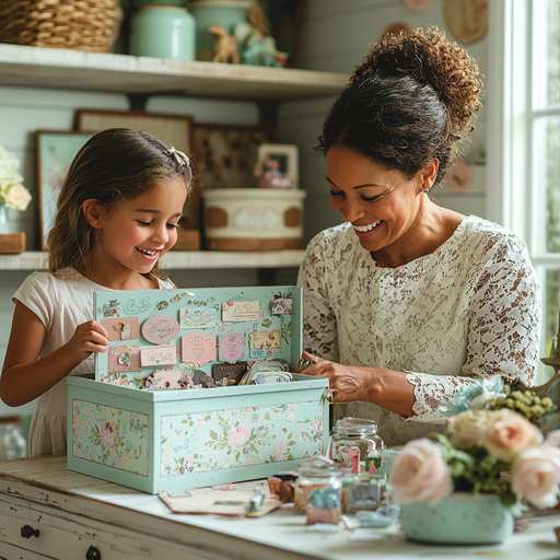Treasured Tokens: Creating A Mother-Child Memory Box Paint By Diamonds Kits