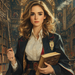 Emma Watson: Enchanting Brilliance Beyond Hogwarts Painting By Diamonds Kit