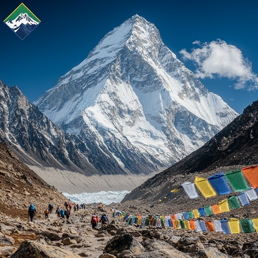 Mount Everest Base Camp Diamonded Painting Kits