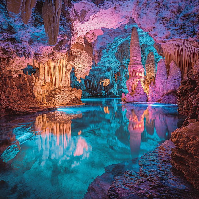 Reed Flute Cave - Guilin Paint By Diamonds