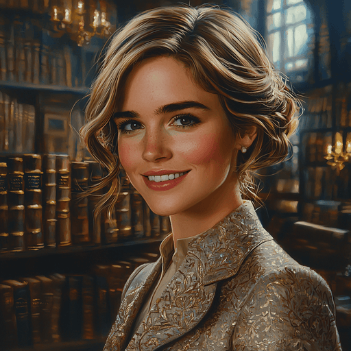 Emma Watson: Beyond The Spell Of Hermione Painting By Diamonds Kit