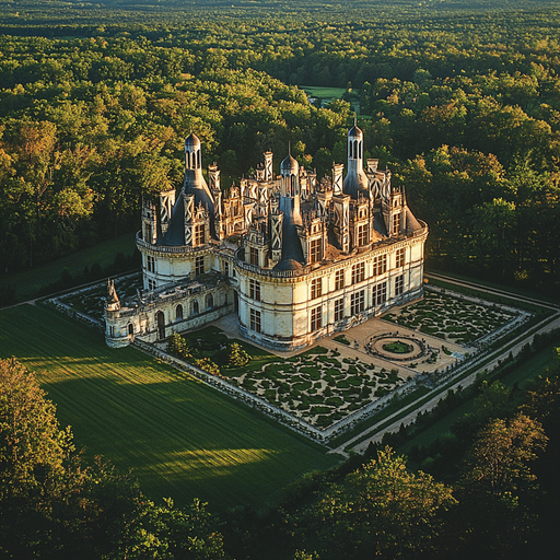 Chateau De Chambord - France DIY Paint By Diamonds