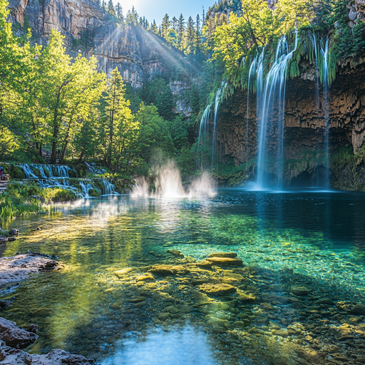 Hanging Lake Paint By Diamonds