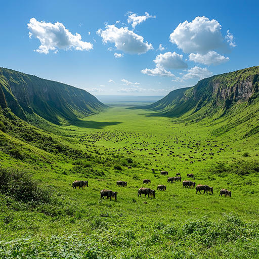 Ngorongoro Crater DIY Paint By Diamonds