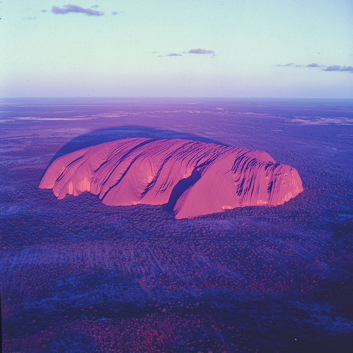 Ayers Rock (Uluru) DIY Paint By Diamonds