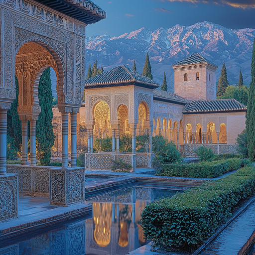 The Alhambra - Granada Painting Diamond Kit