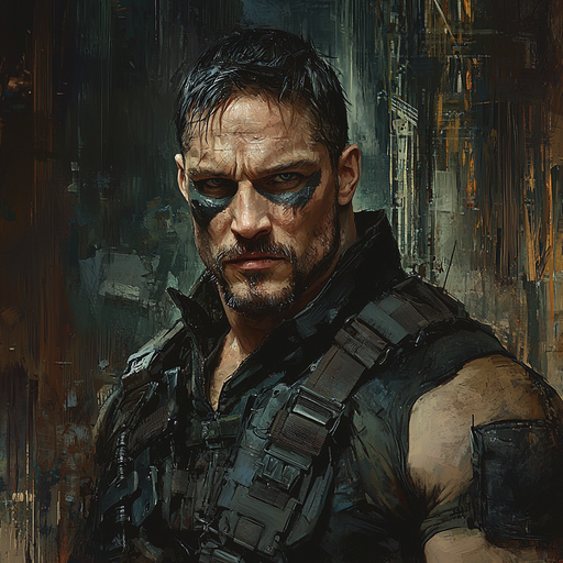 Tom Hardy: The Dual Force Of Bane And Beyond Painting By Diamonds Kit