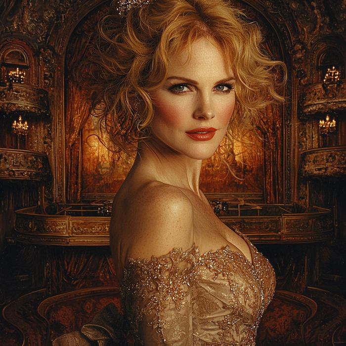 Nicole Kidman: An Enchantress Of Emotion And Grace Paint By Color