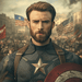 Chris Evans: The Shield Bearer Of Steve Rogers Painting By Diamonds Kit