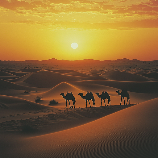 Sahara Desert - Morocco Paint By Color