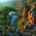 Blyde River Canyon Paint By Diamonds