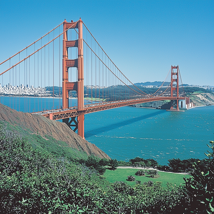 The Golden Gate Bridge - San Francisco Diamonded Painting Kits