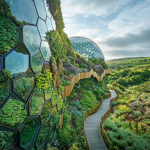 The Eden Project - Cornwall, UK Diamonded Painting Kits