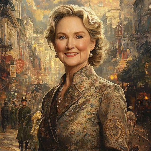 Meryl Streep: The Masterful Chameleon Paint By Color