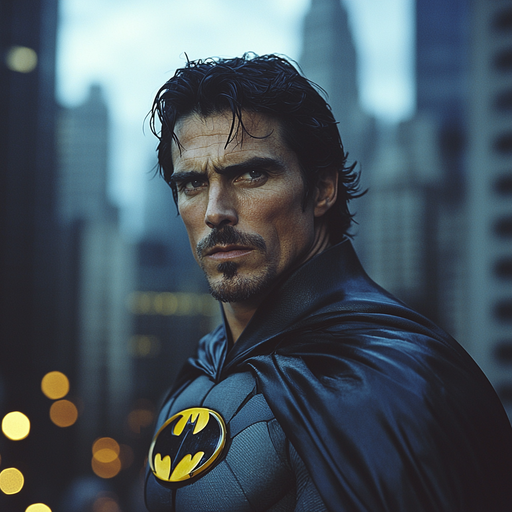 Christian Bale: The Dark Knight's Resilient Shadow Paint By Diamonds Kits