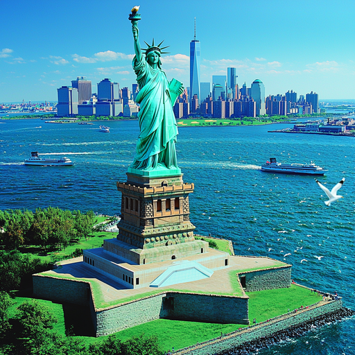 Statue Of Liberty - New York Diamonded Painting Kits