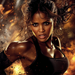 Halle Berry: The Fierce Warrior Of Hollywood Paint By Diamond