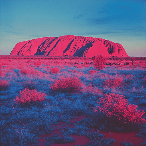 Uluru (Ayers Rock) DIY Paint By Diamonds