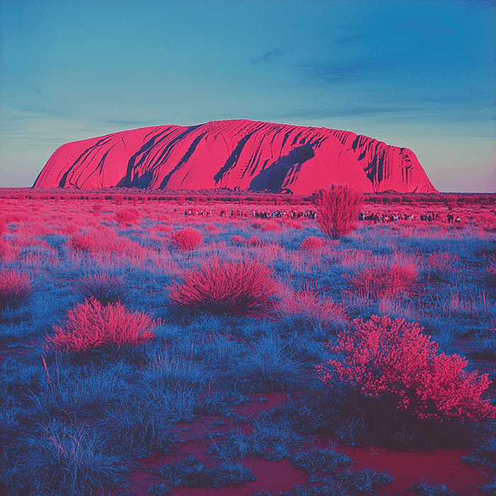 Uluru (Ayers Rock) DIY Paint By Diamonds