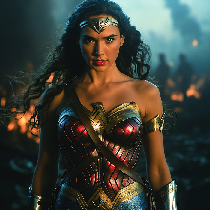 Gal Gadot: The Wonder Woman Shining Bright Diamond Painting