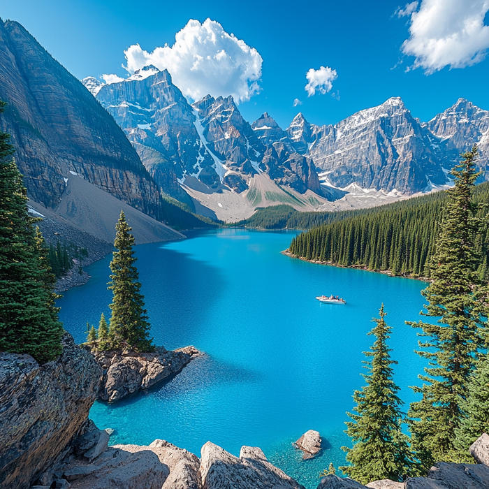 Moraine Lake Diamonded Painting Kits