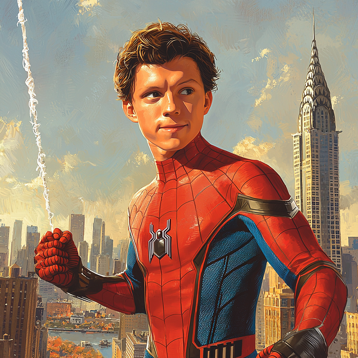 Tom Holland: Swinging Into Spider-Verse Stardom Paint By Diamonds