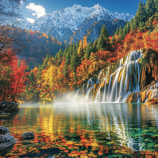 Jiuzhaigou Valley - Sichuan Paint By Diamonds