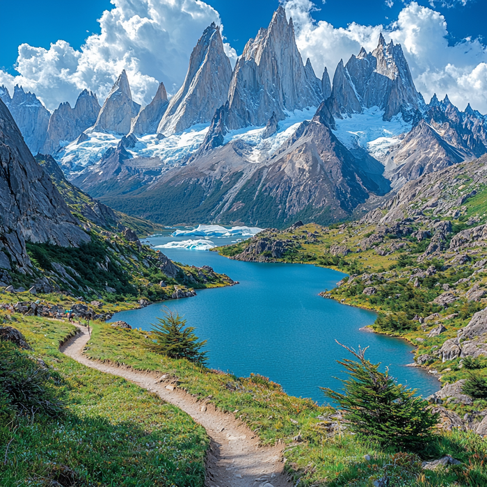 Torres Del Paine National Park DIY Paint By Diamonds